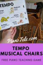 Tempo Musical Chairs Free Piano Teaching Game Piano Teaching Piano Teaching Games Teaching Game