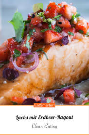 Lachs Mit Erdbeer Ragout Rezept Lachs Rezept Graved Lachs Rezept Rezepte