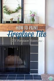 Check spelling or type a new query. How To Paint Fireplace Tile Diy Fireplace Makeover A Blossoming Life