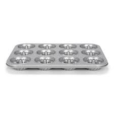 Decrease all of the ingredients by 16%. 03682 Mini Bundt Pan 12 Cup Patisse