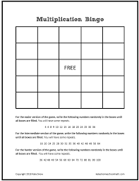 Normally you must remember the same cards in memory, but you must also calculate the multiplication table question and then remember the answer. 3 Fun And Free Printable Multiplication Facts Games Kate Snow Homeschool Math Help