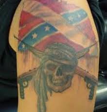 9 the confederate butterfly tattoo. Confederate Flag Pirate Tattoo Tattoos Era