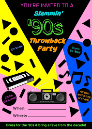 How To Throw The Perfect 90s Throwback Party Kindly Unspoken