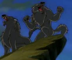 Two Werewolves Howl Werewolf Art Werewolf Animation