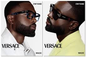 Dwyane Wade x Versace Debut New Eyewear Campaign
