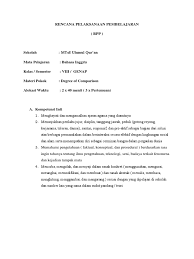 Sebelum beranjak ke beberapa contoh soal. Rpp Degree Of Comparison