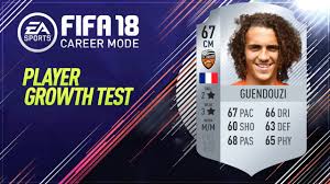 77 guendouzi cdm 73 pac. Fifa 18 Matteo Guendouzi Growth Test Youtube