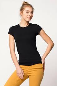 Siyah Kadin Bisiklet Yaka Basic Body 323294 Kadin Trendler Siyah
