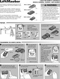 Press and release the radio button on hold down the button on the remote control; 7964 Fcc Part 15 Remote Control Transmitter User Manual Chamberlain Group The