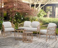 Save On Outdoor Patio Furniture Big Lots In 2020 Patio Seating Sets Patio Seating Unique Patio Furniture