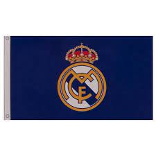 This logo is compatible with eps, ai, psd and adobe pdf formats. Real Madrid Flagge Logo Blau Www Unisportstore De