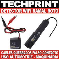 La intensidad del sonido de la alarma aumenta al aproximarse el haz del radar. Detector Inalambrico Cables Electricos Rotos Ideal Autos Obras Negocios Techprint Sac