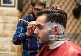 7,674 Barber Shave Stock Photos, High-Res Pictures, and Images