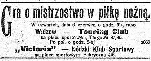 Łks łódźwidzew łódź статистика и прогнози за голове, голове първо полувреме, корнери, картони. Derby Lodzi W Pilce Noznej Wikipedia Wolna Encyklopedia