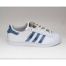 Glitter Limited Edition Starlight Blue Adidas Superstars Ii Fashion 200 Liked On Polyvore Featuring Shoes Adidas Superstar Adidas Fashion Addidas Shoes