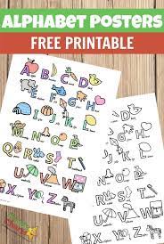 Designing an advertising poster is surprisingly easy, even if you are not an artist. Alphabet Poster Printables