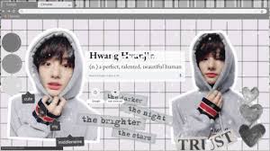 Stray kids back door bangchan hyunjin. Stray Kids Hyunjin Aesthetic Gray Chrome Theme Themebeta