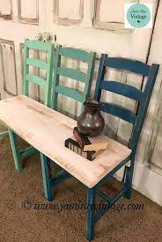 three chair bench nfs decor repurposed furniture furniture makeover