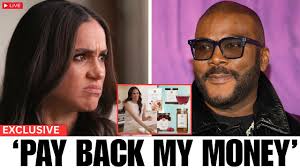 Headline: Tyler Perry Publicly Demands Meghan Markle Repay \$16M Amid  Explosive Financial Feud and Brand Collapse** Meghan Markle's carefully  cultivated image as a Hollywood power player is unraveling after former  ally Tyler