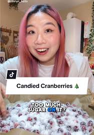 Delicious Candied Cranberries Recipe for Christmas