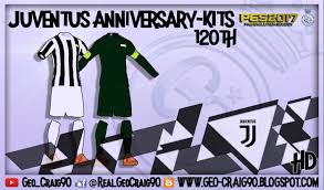 Save and share this page! Pes 2017 Juventus Anniversary Kits 120th 2017 18 By Geo Craig90 Pes Patch