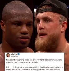 Boxing Superstar Jake Paul accepts Daniel Dubois challenge 🏆