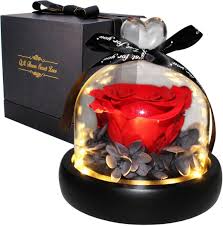 Another popular method of drying flowers is with silica gel, my main method for flower drying, huang says. Buy Forever Flowers Real Eternal Roses Handmade Preserve Fresh Flower Rose With Led Mood Lights Gift For Valentine S Day Mother S Day Christmas New Year Birthday Thanksgiving For Mom Wife Friend Online In