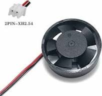 WINSINN 30mm Round Fan Circle 12V, Micro 12 Volt Ring Fans Loop 3010  Hydraulic Bearing, Brushless Cooling 31.5x10mm 2PIN (Pack of 5Pcs)