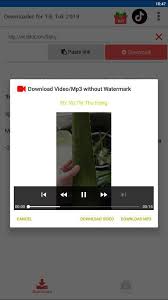Video Downloader For Tiktok No Watermark For Android Apk Download