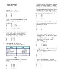 Soalan Matematik Tingkatan 1