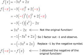 If it does, it is even. How To Tell If A Function Is Even Odd Or Neither Chilimath