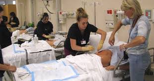 Simulations Laboratories And Skills Laboratories Allow Instructors To Guide Nurses Through Procedur Nurse Training International Nursing Jobs Training Programs