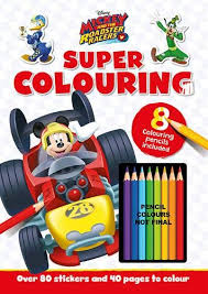Tesla roadster paint colors imagined in new interactive. 9781788103176 Mickey Mickey And The Roadster Racers Colouring Time Xtra Disney Abebooks 1788103173