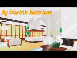 My Aesthetic Futuristic House Tour Adopt Me Roblox Iioreans Vol 1 Youtube Futuristic Home Cute Room Ideas My Home Design