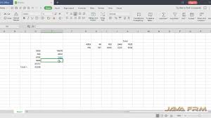 Wps Office Spreadsheet Tutorial Sum Function Wps Office 2019