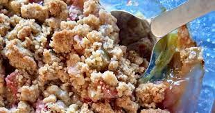 Old Fashioned Rhubarb Crumble Recipe Easy Rhubarb Recipes Rhubarb Recipes Rhubarb Crumble