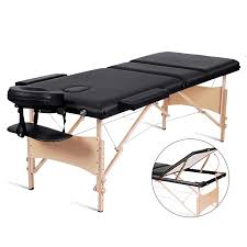 Amazon Com Maxkare Massage Table Lash Bed Professional 84 Portable Facial Spa Bed 3 Fold Height Adjustable With Carrying Ba In 2020 Massage Table Facial Spa Portable