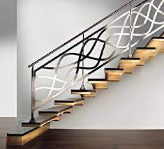 Wenge and walnut modern stair railing. Modern Wooden Staircase Designs For Homes