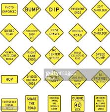 What does dead end sign means in a divided highway? Warning Road Signs In Vector Format Clipart Image