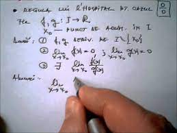 L'hospital's rule will allow us to evaluate some limits we were not able to previously. Regula Lui L Hospital Youtube