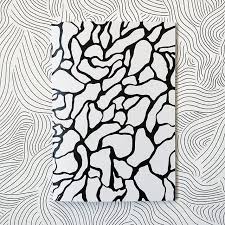 Abstract Black And White Pattern Wallpaper Notebook Design Black And White Pattern Screen Printed Pattern Abstarct Pattern Notebook Co Abstract Pattern Screen Printing Designs Abstract Pattern Design