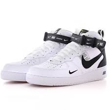 Nike Air Force 1 Mid 07 Lv8 Utility White Black Nike Air Force 1 Mid 07 Lv8 White Black Tour Yellow Sneakers Men Fashion Nike Nike Air Force Sneaker