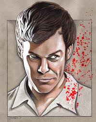 Dexter By Misunderstood Tim Caricature Male Sketch Art