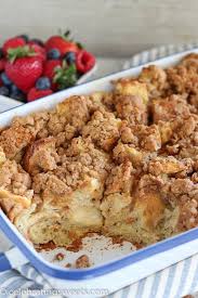 Baked French Toast Celebrating Sweets