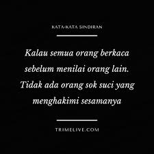 We did not find results for: 50 Kata Sindiran Buat Orang Sok Suci Cara Menghadapinya Trimelive Com