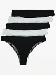 Explore trendy, designer brazilian underwear at alibaba.com for extra comfort throughout the day. Lace Trim Brazilian Knickers 5 Pack