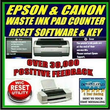 Can any one tell me where i can get the cd to re install. Epson Canon Printer Waste Ink Counter Repair Download Ebay
