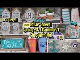 Wow Dollar General Spring 2021 Summer 2021 Shop With Me Store Walkthrough Youtube Dollar General Dollar Tree Store Dollar