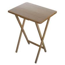 Mainstays Natural Tray Table Walmart Com Tray Table Table Fabric Storage Cubes