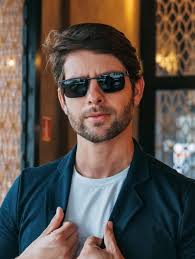 Óculos de Sol Masculino Rayan Preto